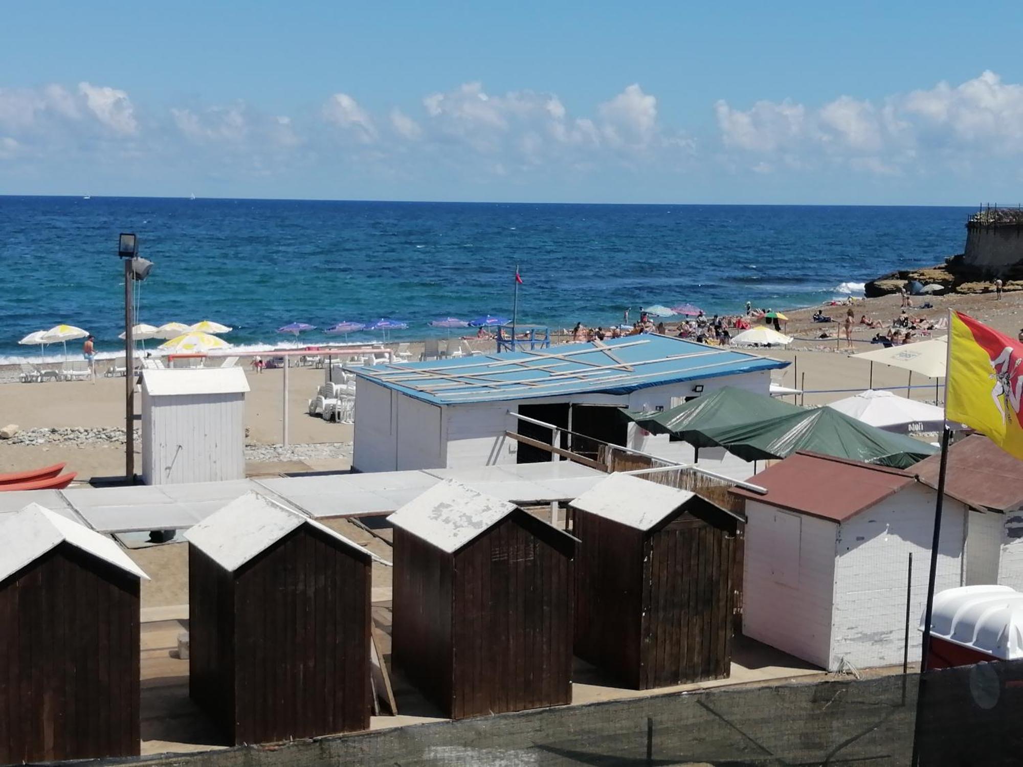 Апартаменты Casa Del Mare Mely Ficarazzi Экстерьер фото